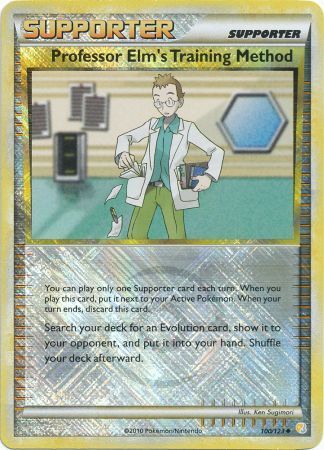 Professor Elm's Training Method - 100/123 (League Promo) - League & Championship Cards Reverse Holofoil