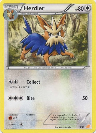 Herdier - BW Trainer Kit Excadrill & Zoroark