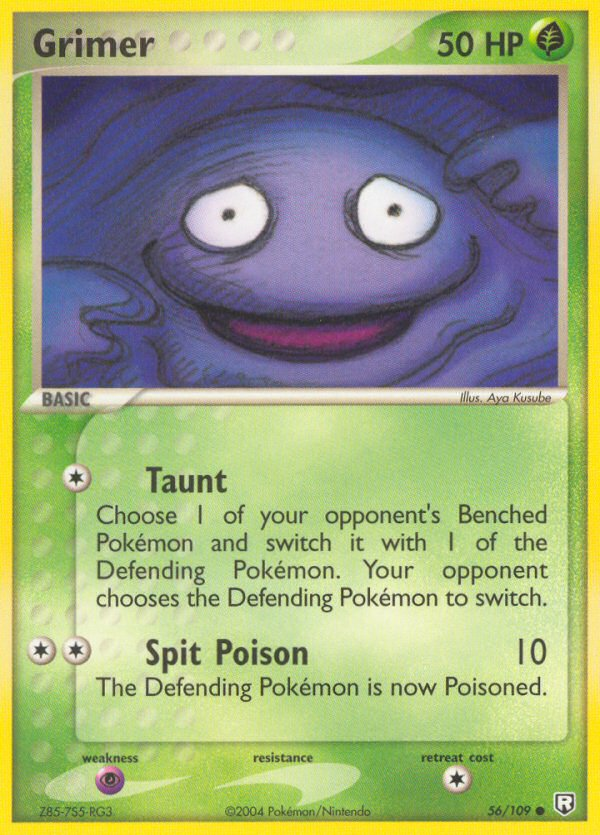 Grimer 56/109 - Team Rocket Returns