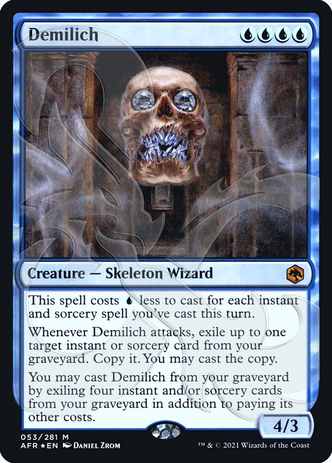 Demilich (AFR&-053) - Adventures in the Forgotten Realms Promos Foil