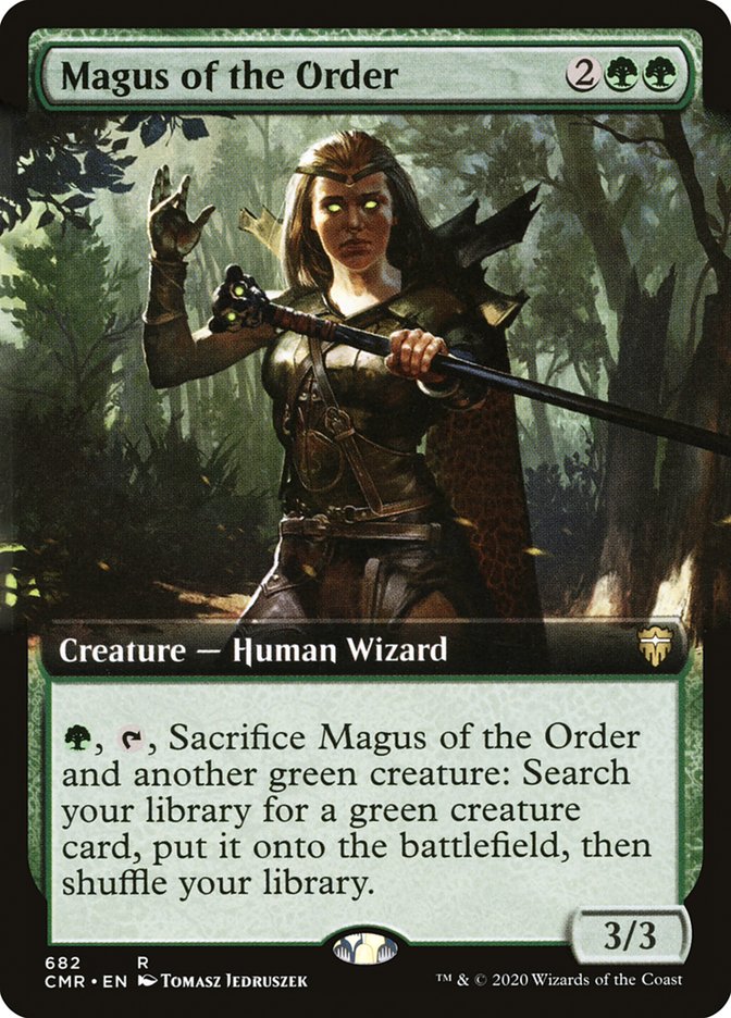 Magus of the Order (Extended Art) (CMR-682) - Commander Legends: (Extended Art)