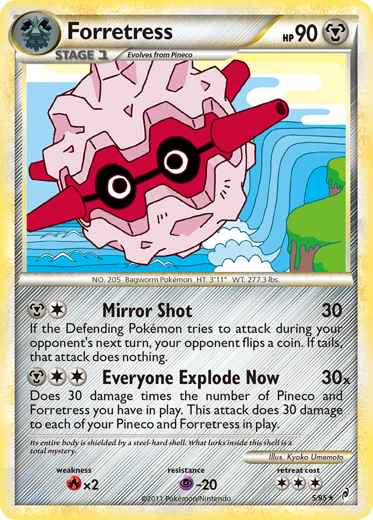 Forretress/95 - Call of Legends Holofoil