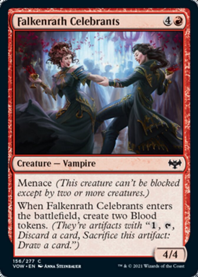 Falkenrath Celebrants (VOW-156) - Innistrad: Crimson Vow