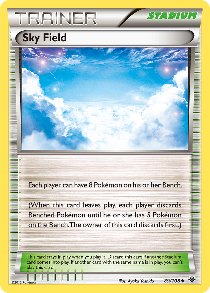 Sky Field 89/108 - XY  Roaring Skies