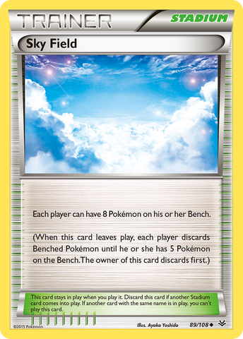 Sky Field 89/108 - XY  Roaring Skies