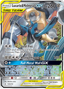 Lucario & Melmetal GX 120/214 - SM  Unbroken Bonds Holofoil