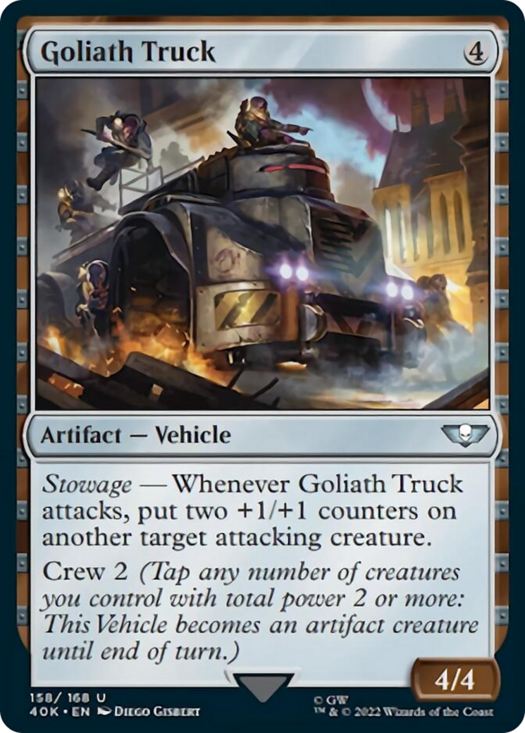 Goliath Truck (Surge Foil) (40K-158) - Warhammer 40,000 Commander Foil