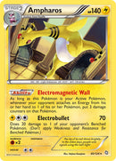 Ampharos - 40/124 (Cosmos Holo) - Blister Exclusives Holofoil