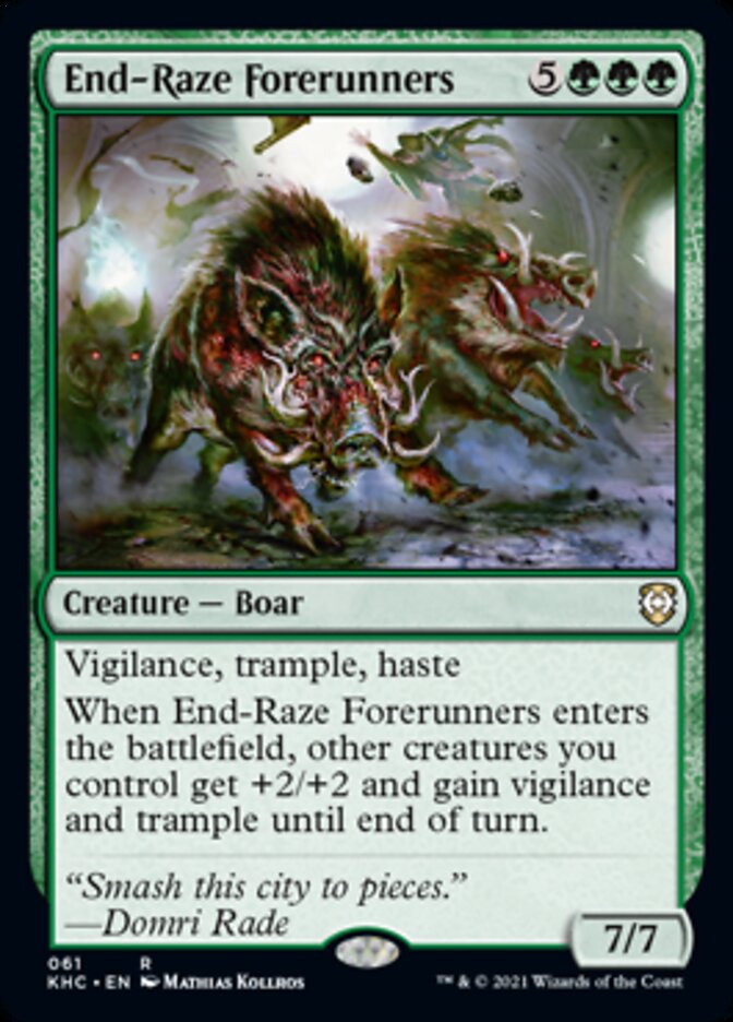 End-Raze Forerunners (KHC-061) - Kaldheim Commander