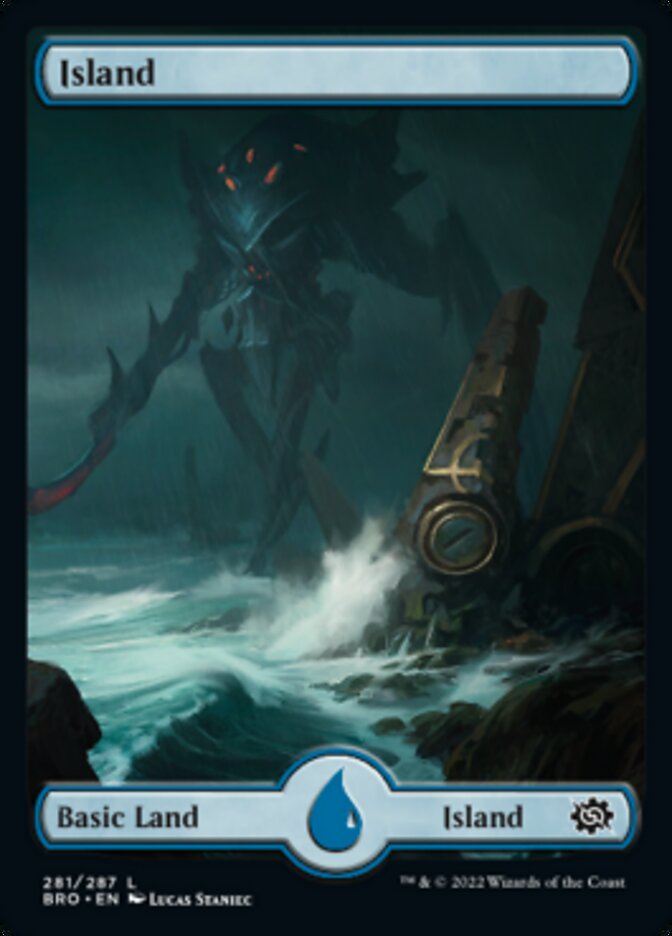 Island (281) - Full Art (BRO-281) - The Brothers' War