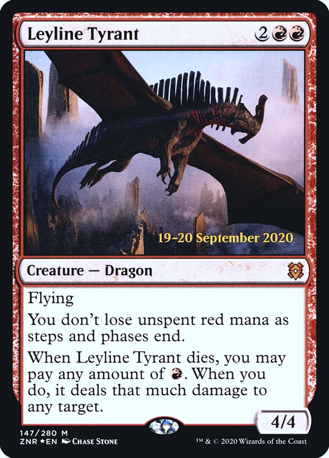 Leyline Tyrant (PRE-147) - Zendikar Rising Promos Foil