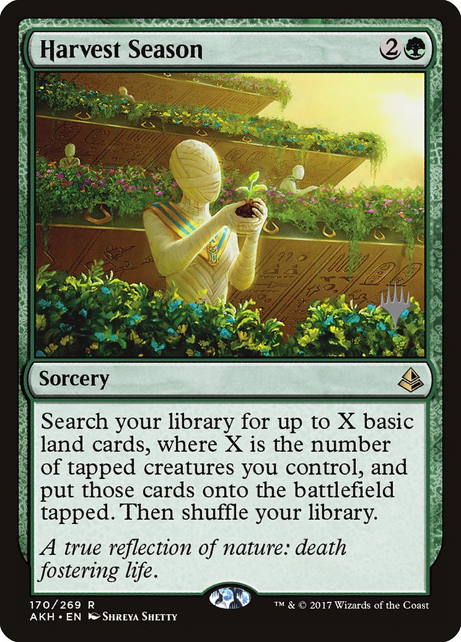 Harvest Season (PPM21-170) - Amonkhet Promos