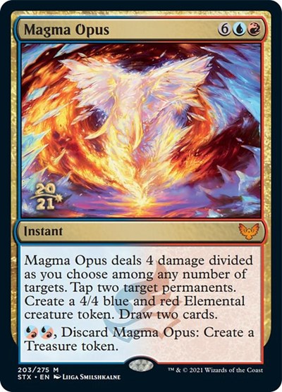 Magma Opus (PRE-203) - Strixhaven: School of Mages Promos Foil