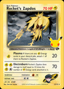 Rocket's Zapdos 15 - Celebrations Classic Collection Holofoil