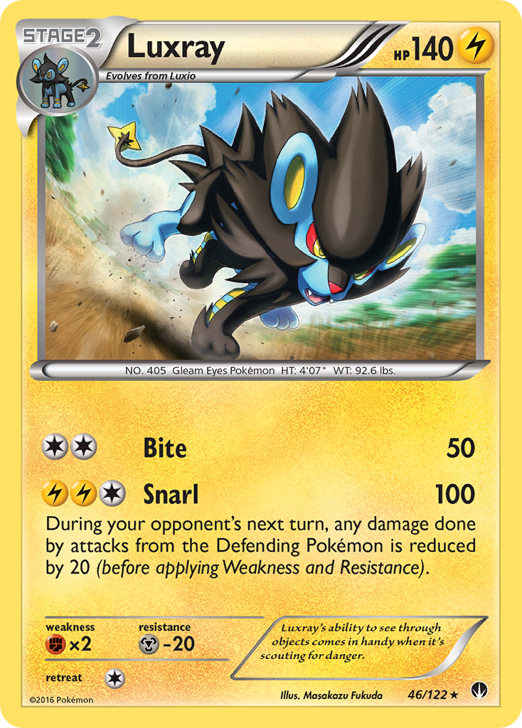 Luxray 46/122 - XY  BREAKpoint
