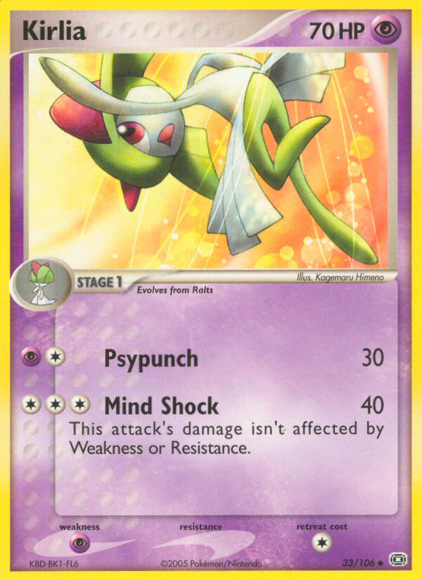 Kirlia/106 - Emerald