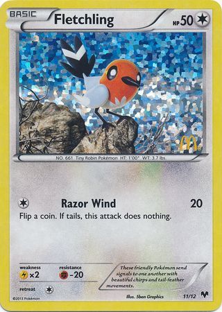 Fletchling - 11/12/12 - McDonalds Promos 2014 Holofoil