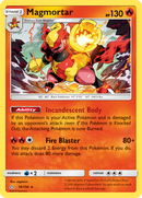 Magmortar/156 - SM  Ultra Prism Holofoil