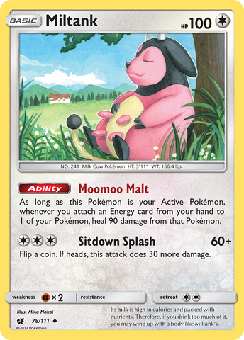 Miltank 78/111 - SM  Crimson Invasion