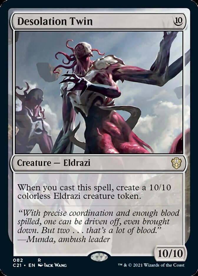 Desolation Twin (C21-082) - Commander 2021