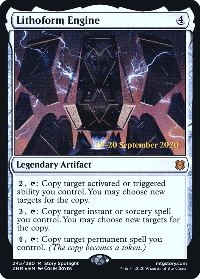 Lithoform Engine (PRE-245S) - Zendikar Rising Promos Foil