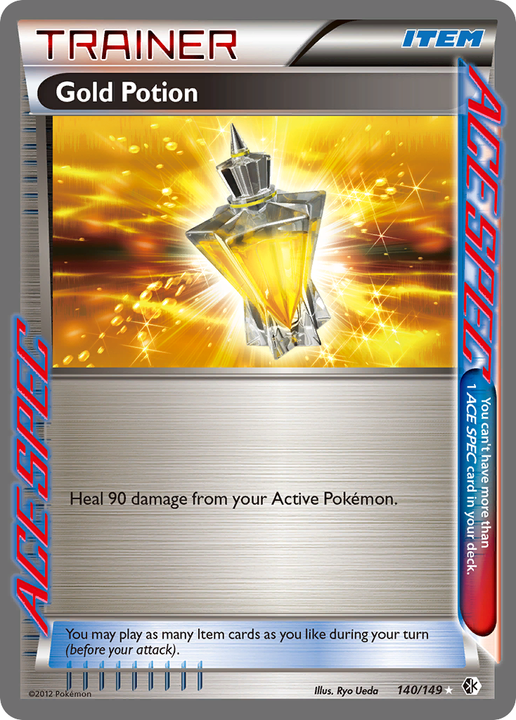Gold Potion/149 - Boundaries Crossed Holofoil