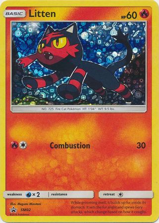 Litten - SM02 (General Mills Promo) SM02 - Miscellaneous Cards & Products Holofoil