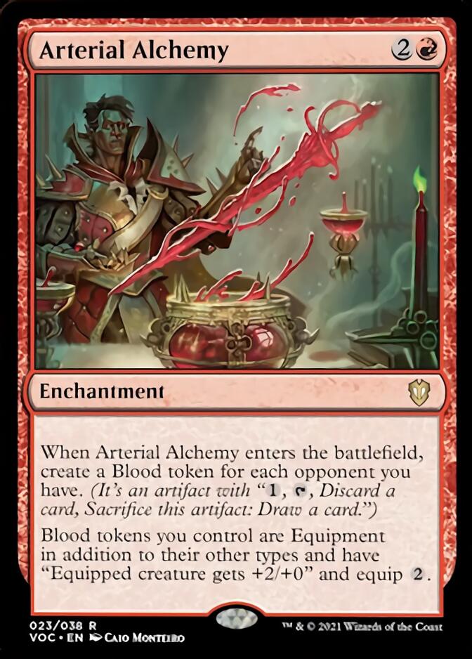 Arterial Alchemy (VOC-023) - Crimson Vow Commander