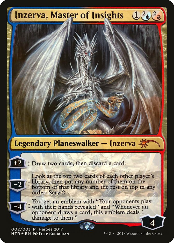 Inzerva, Master of Insights (UMP-002) - 2017 Heroes of the Realm