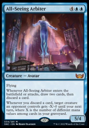 All-Seeing Arbiter (PPSNC-034) - Streets of New Capenna Promos
