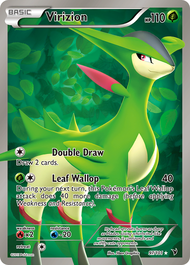 Virizion (Full Art)/101 - Noble Victories Holofoil