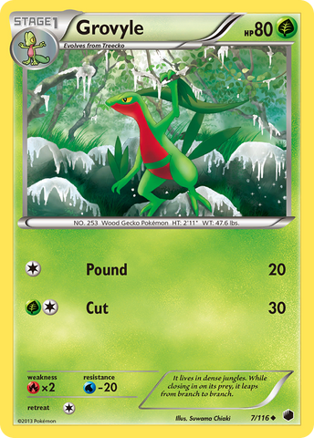 Grovyle/116 - Plasma Freeze