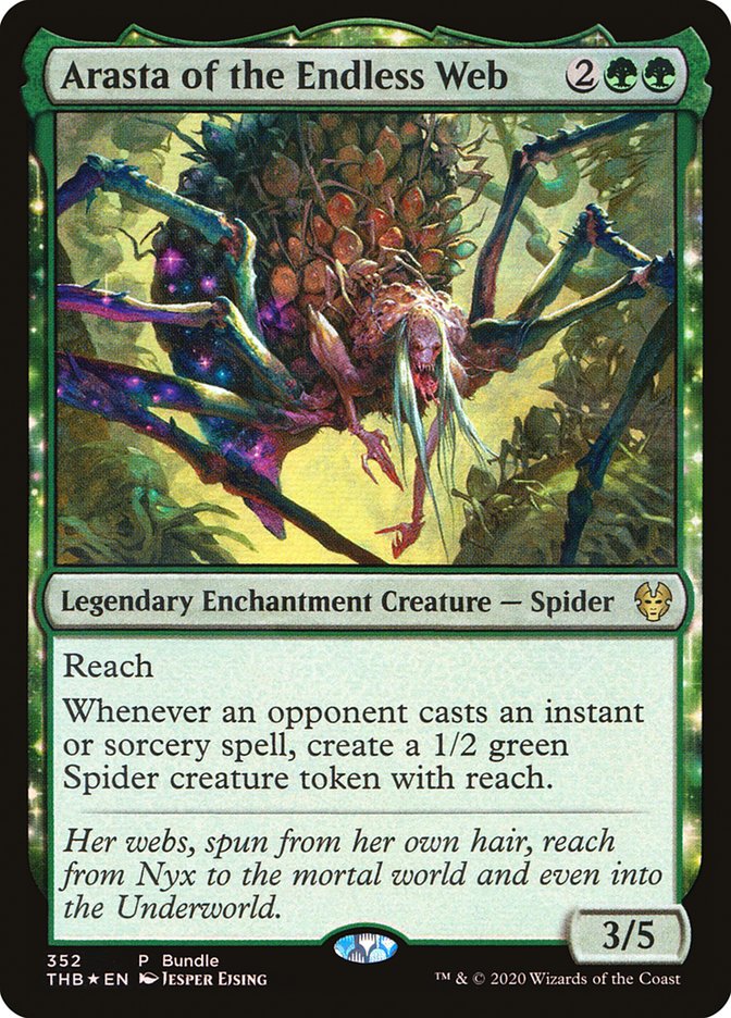 Arasta of the Endless Web (UMP-352) - Theros Beyond Death: (enchantment) Foil