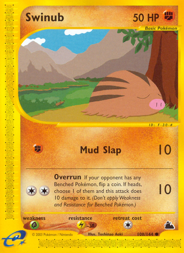 Swinub (108) - 108/144 Skyridge - Common