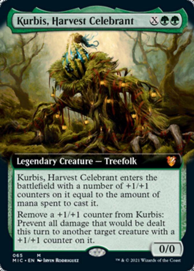 Kurbis, Harvest Celebrant (Extended Art) (MIC-065) - Midnight Hunt Commander: (Extended Art)