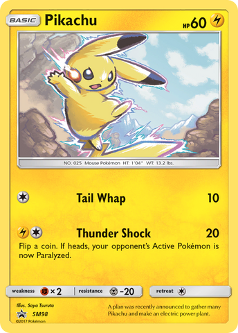 Pikachu - SM98 SM98/248 - SM Promos Holofoil