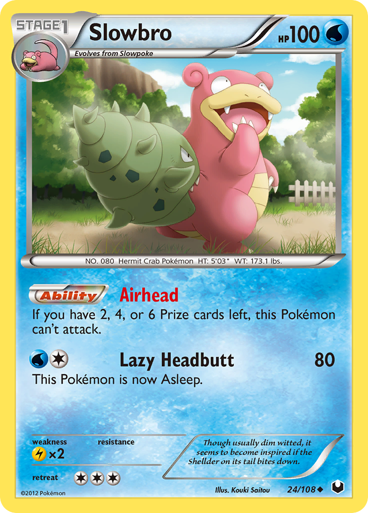 Slowbro 24/108 - Dark Explorers