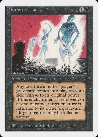 Animate Dead (2ED-) - Unlimited Edition