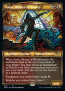 Astor, Bearer of Blades (Textured Foil) (DMU-334) - Dominaria United: (Showcase) Foil