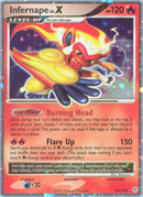 Infernape LV.X/130 - Diamond and Pearl Holofoil