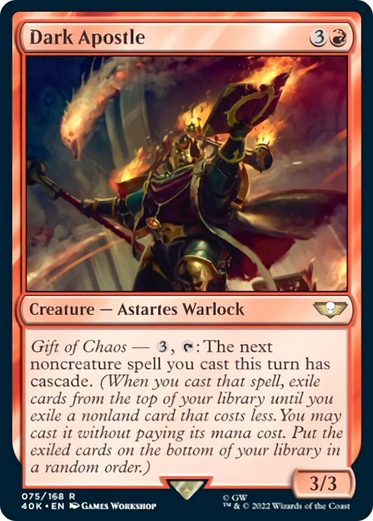 Dark Apostle (40K-075) - Warhammer 40,000 Commander