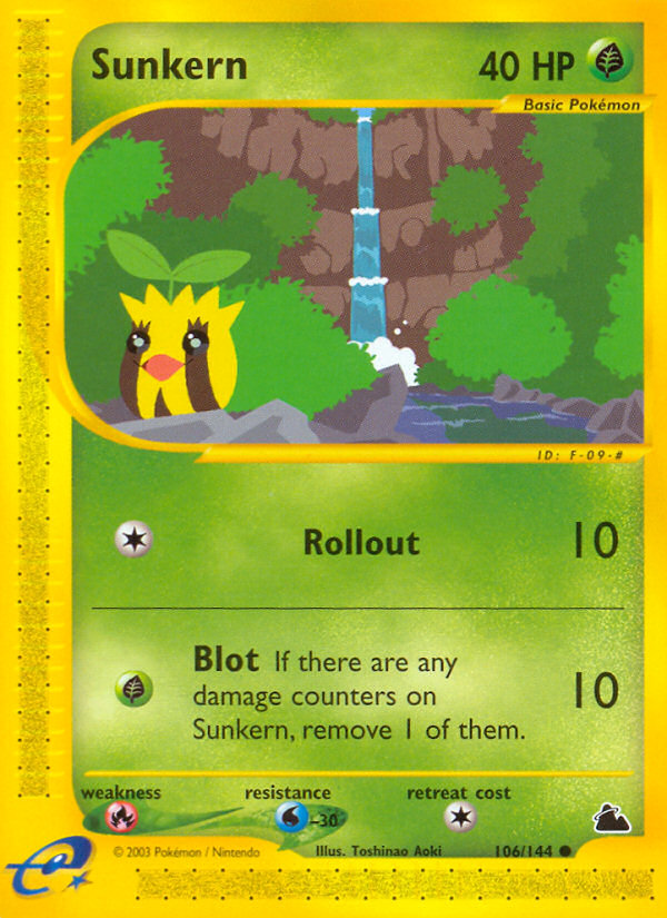 Sunkern - 106/144 Skyridge - Common