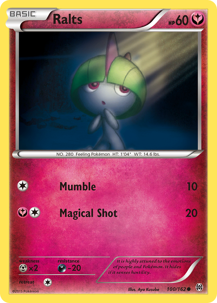 Ralts (100) 100/162 - XY  BREAKthrough