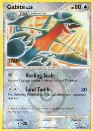 Gabite - 59/147 (Championship Promo) [Staff] - League & Championship Cards Reverse Holofoil