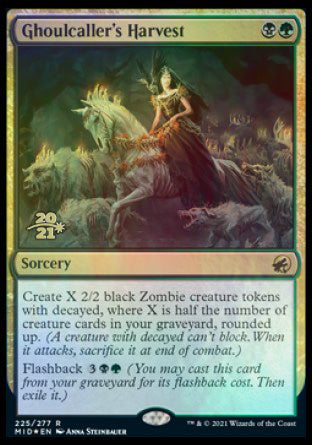 Ghoulcaller's Harvest (PRE-225) - Innistrad: Midnight Hunt Promos Foil