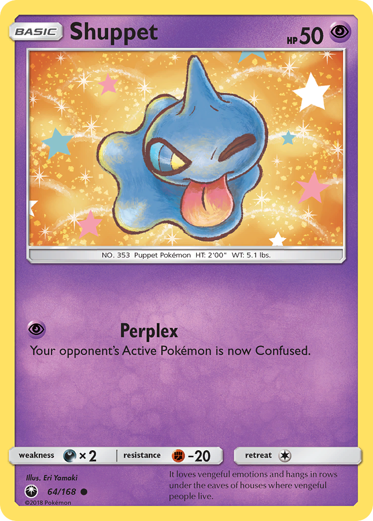 Shuppet (64) 64/168 - SM  Celestial Storm