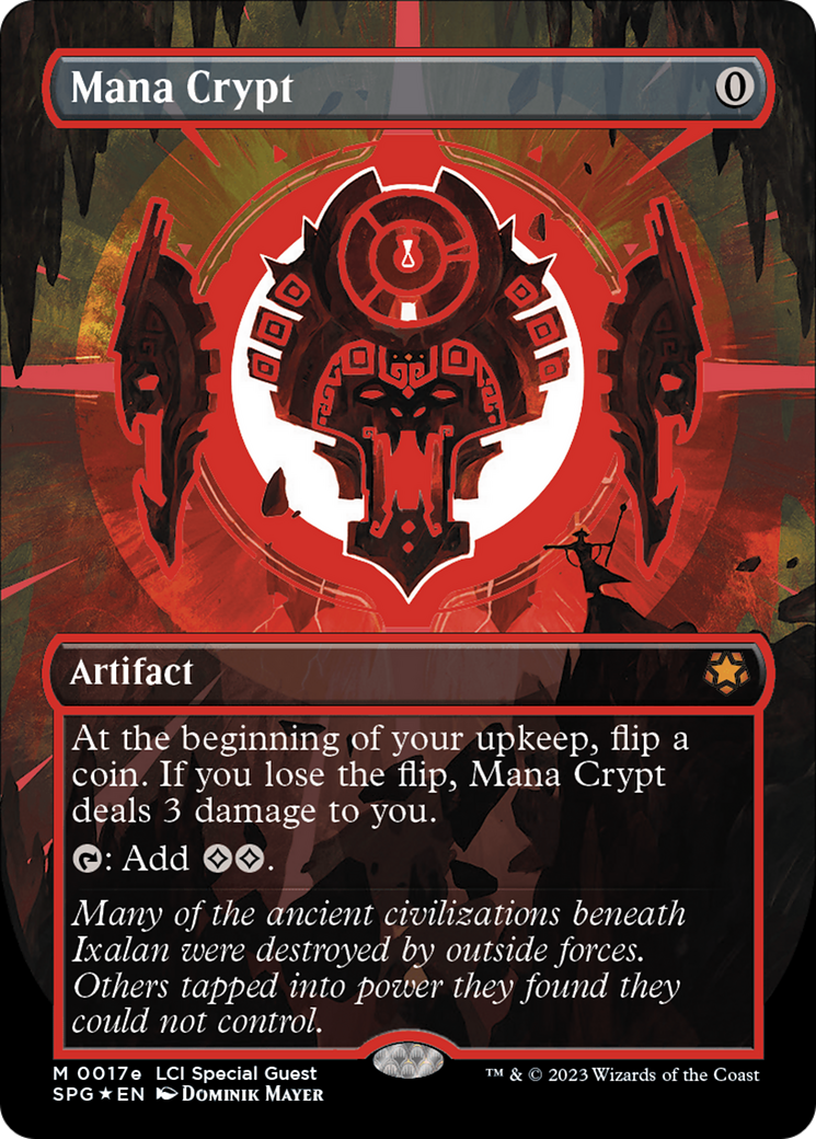 Mana Crypt (0017e) (Borderless) - Special Guests Foil