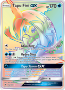 Tapu Fini GX (Secret)/147 - SM  Burning Shadows Holofoil