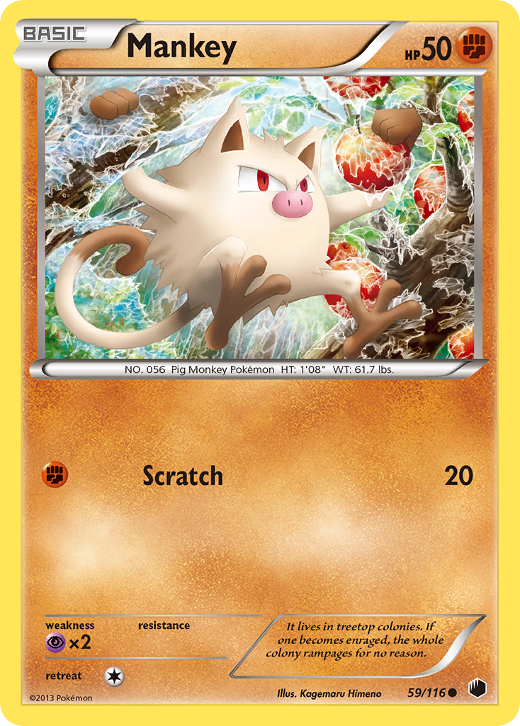 Mankey/116 - Plasma Freeze