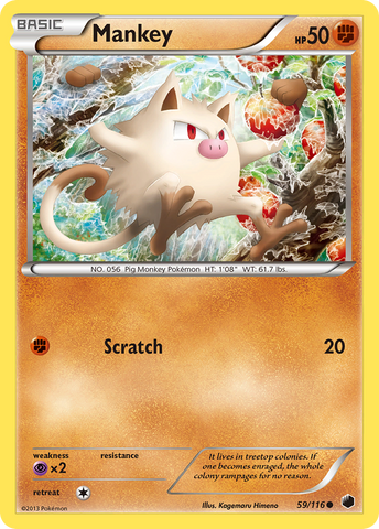 Mankey/116 - Plasma Freeze